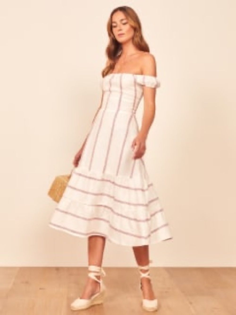 Reformation Toulouse Linen Dress